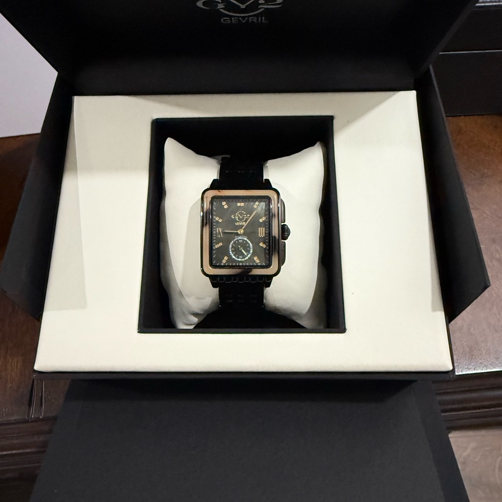 Gevril Black Women's Watch